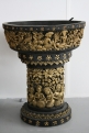 stone pot handpainted